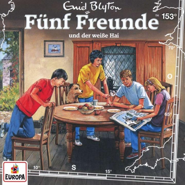 Actual product image Five Friends 153 - and Jaws (Enid, Blyton, German)