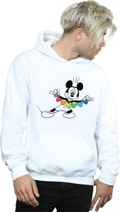 Image du produit Disney - Sweat à capuche MICKEY MOUSE RAINBOW CHAIN - Homme (S)