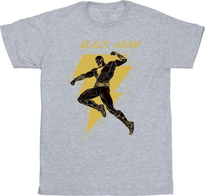 Immagine prodotto Black Adam Golden Bolt Chest Maglietta Ragazzi (152, 158)