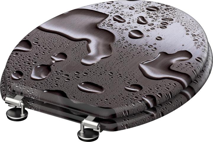 Image du produit Schütte MDF WC-Sitz GREY STEEL