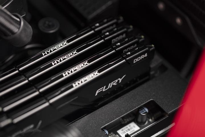 Actual product image HyperX Fury (4 x 4GB, 2400 MHz, DDR4-RAM, DIMM)