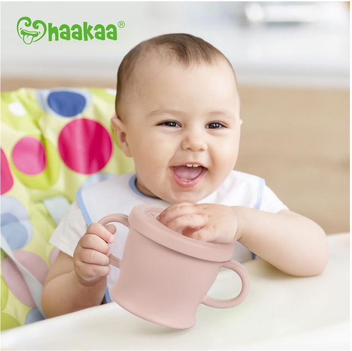 Produktbild Haakaa Trink und Snack Tasse - Rust