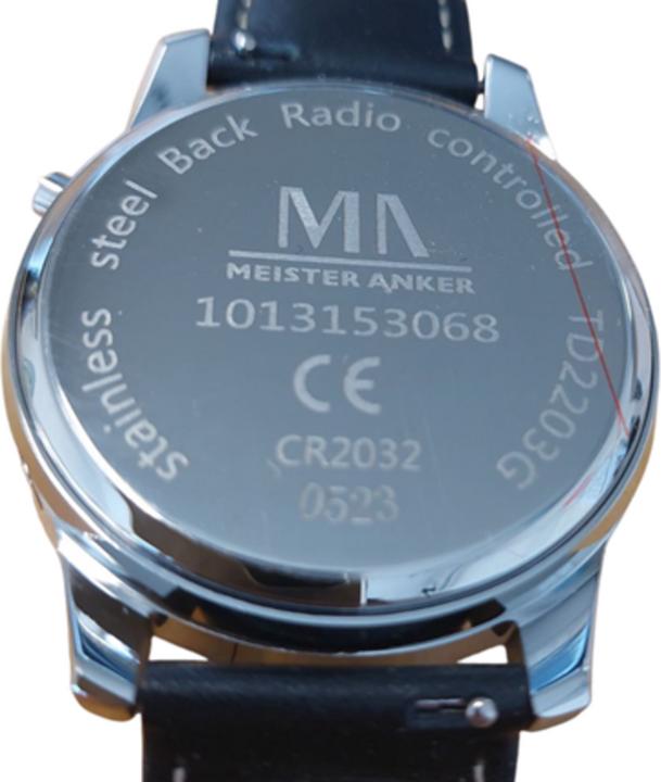 Actual product image Meister Anker Herren - Uhr (Radio-controlled clock)