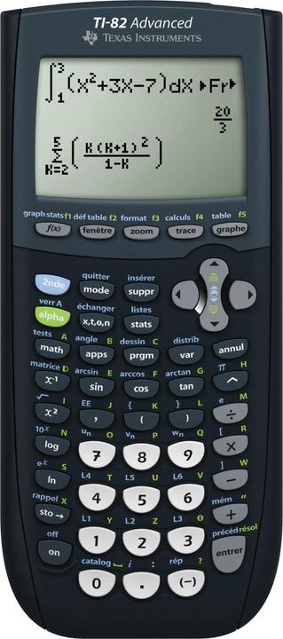 TI 82 Ad Edition PYTHON - Noir (Batterien)