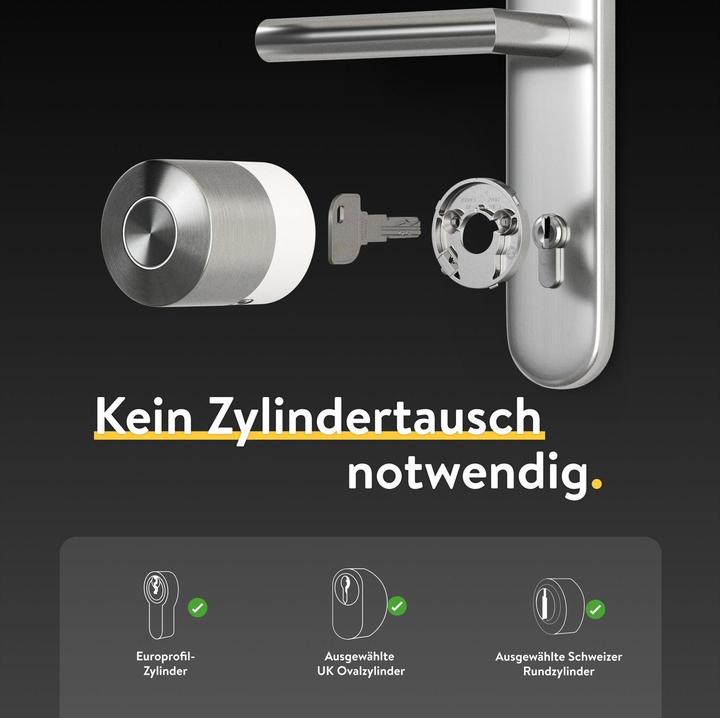 Produktbild Nuki Home Set PRO (5th Gen) CH-Zylinder (Smartphone)