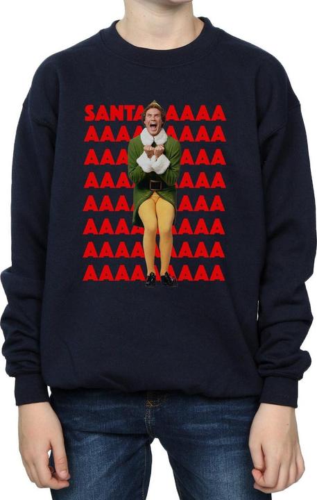 Immagine prodotto Elf Buddy Santa Scream Felpa Ragazzi (128)