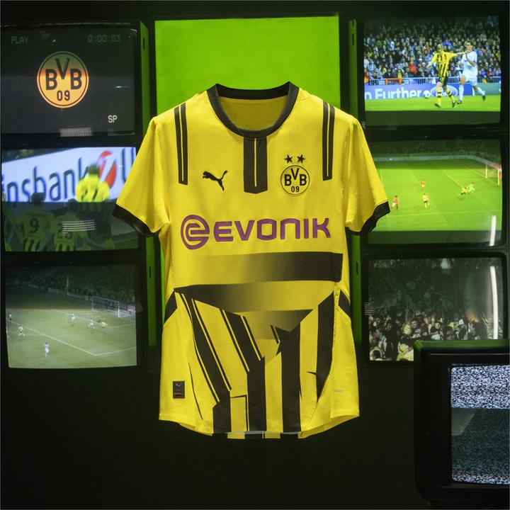 Actual product image Puma BVB Cup Jersey Replica Jr (152)