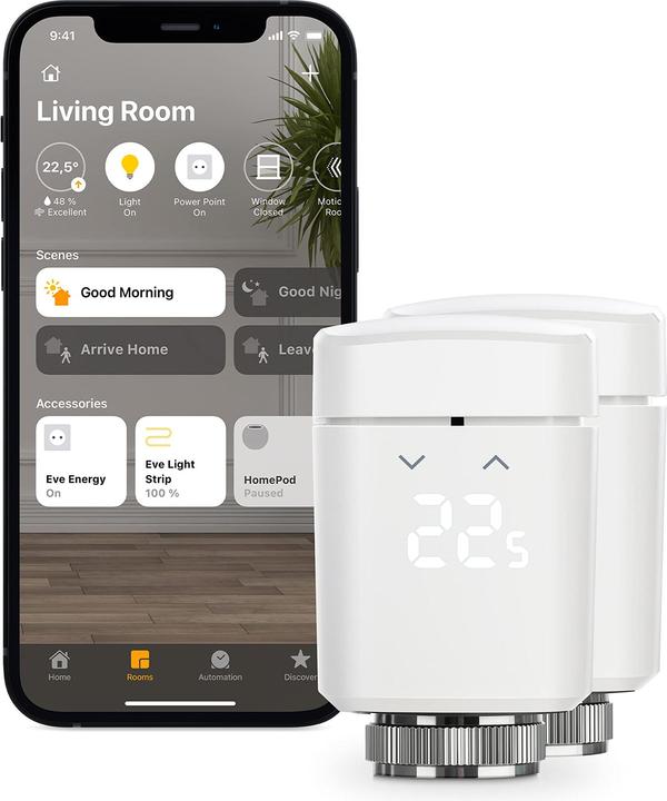 Actual product image Eve Thermo (HomeKit) 2-pack