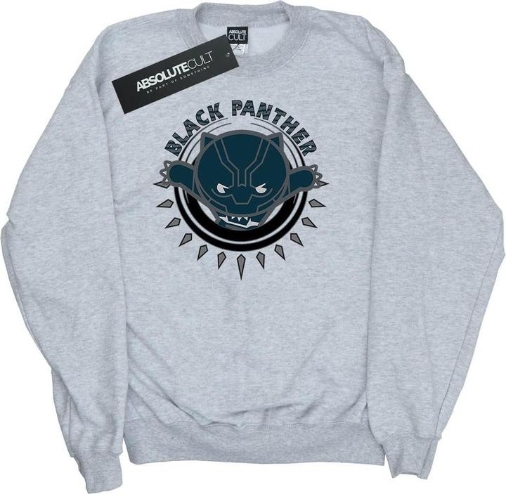 Image du produit - Sweat KAWAII BLACK PANTHER POUNCE - Garçon (152, 158)