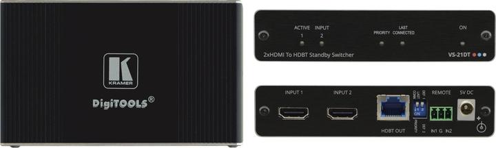 Actual product image 4K HDMI Auto Switcher