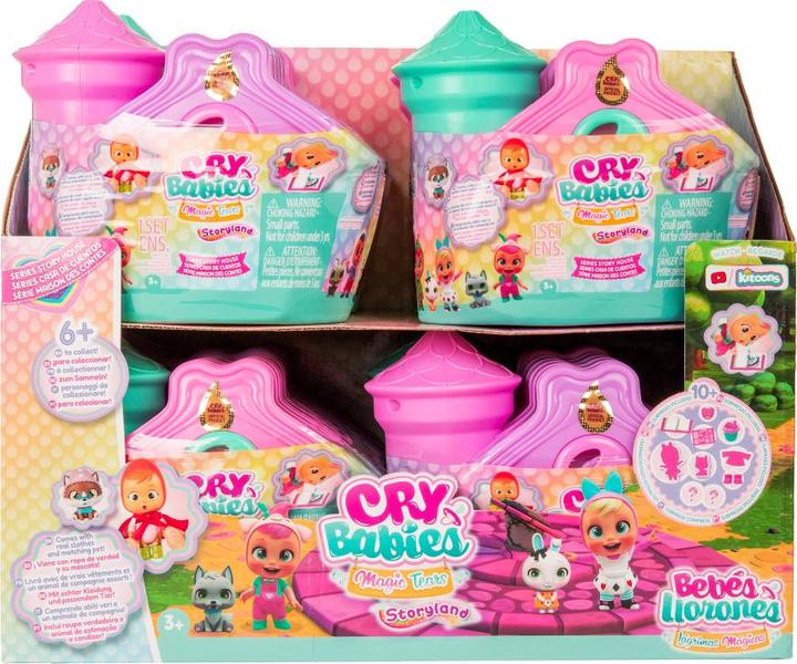 Actual product image IMC Toys Cry Babies Magic Tears 82533IM Fairytale House Collectable doll