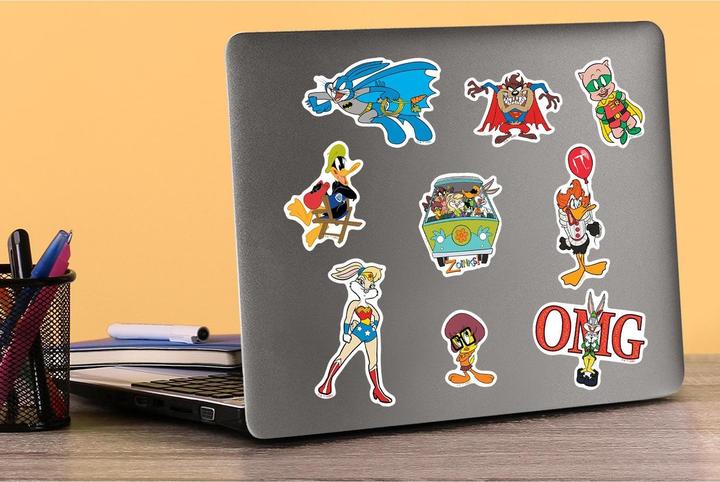 Produktbild Looney Tunes Huldigung Aufkleber Deluxe 50erPack Vinyl