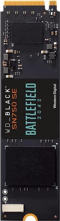 Actual product image WD Black SN750 SE Battlefield 2042 PC Game Code Bundle (500 GB, M.2 2280)