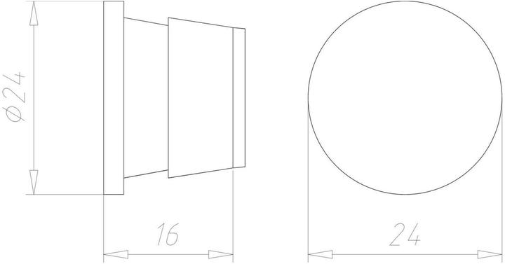 Actual product image Agro Sealing plug M25