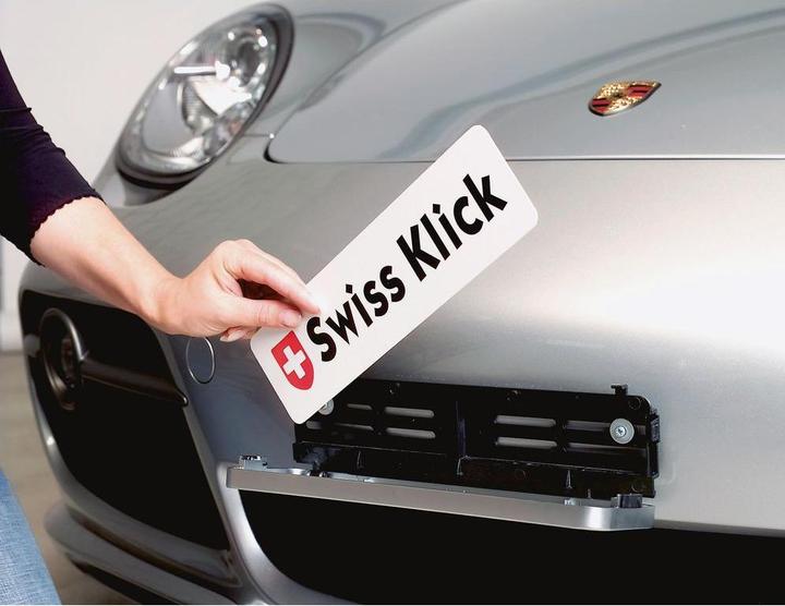 Actual product image Swissklick Number frame (Rear, Portrait format)