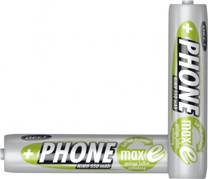 Image du produit Ansmann Pile micro (AAA) NiMH DECT maxi NiMH DECT (1 pcs, AAA, 550 mAh)