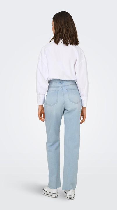 Immagine prodotto Only ONLRILEY Hohe Taille Gerade geschnitten Jeans Straight-Fit jeans (W33/L32)