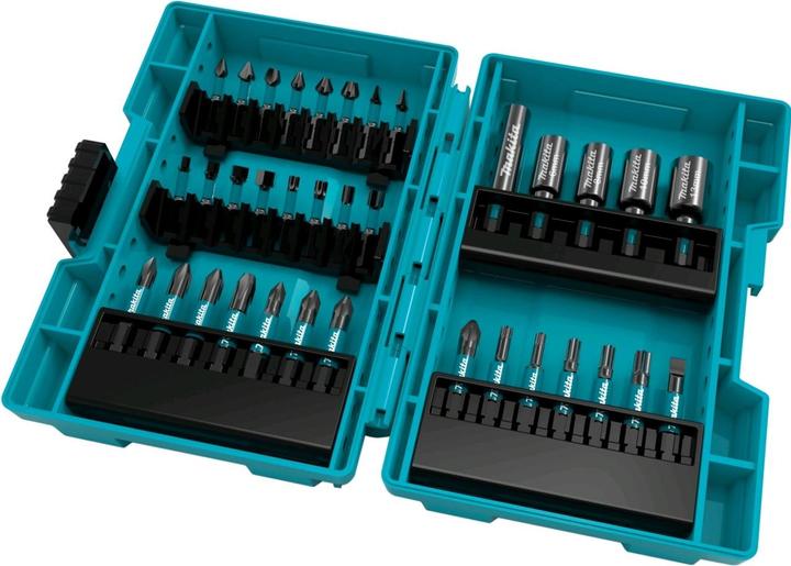 Actual product image Makita Bit set 35 pieces (Cross Phillips PH M1, Cross Phillips PH M2, Cross Phillips PH M3, Cross Pozidriv PZ M1, Cross Pozidriv PZ M2, Cross Pozidriv PZ M3, Hexagon socket TX M15, Hexagon socket TX M25, Hexagon socket TX M20, Hexagon socket TX M30)