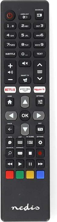 Nedis Telecomando di ricambio | Adatto per: Philips | Pre-programmato | 1 dispositivo | Amazon Prime / (Telecomando specifico per il dispositivo)
