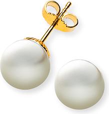 Produktbild Natsumi Schmuck Ohrstecker Perle Gelbgold 18K/750 Ø 8.5-9.0mm (750/18 K Gelbgold)