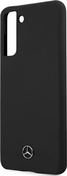 Produktbild Mercedes MEHCS21MSILBK S21 + G996 black / black solid silicone line (Samsung Galaxy S21+)