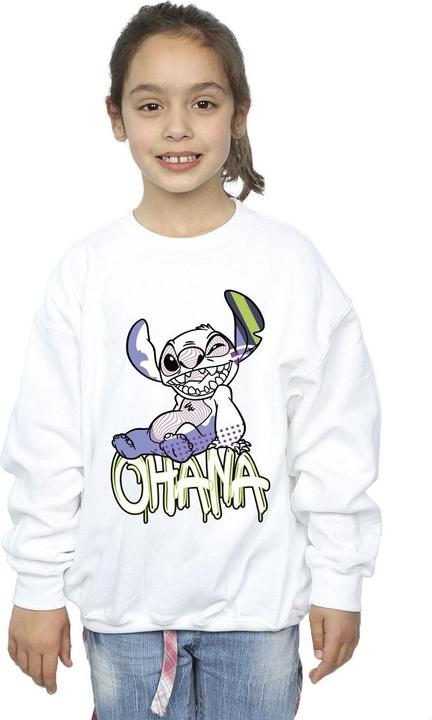 Image du produit Disney - Sweat LILO AND STITCH OHANA GRAFFITI - Fille (152, 158)