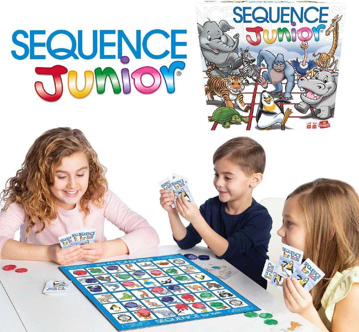 Actual product image Goliath Toys Sequence Junior Game