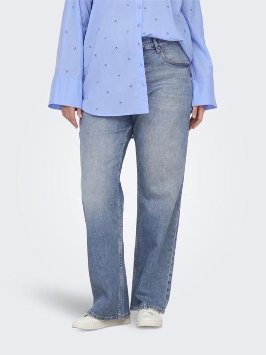Image du produit Only CARHOPE Hohe Taille Weiter Beinschnitt Jeans Jeans mit weitem Bein (46)
