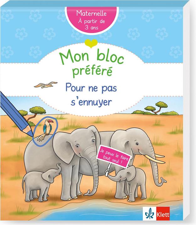 Produktbild Mon bloc préféré : Pour ne pas s'ennuyer (Französisch, Klett Lerntraining, 2024)