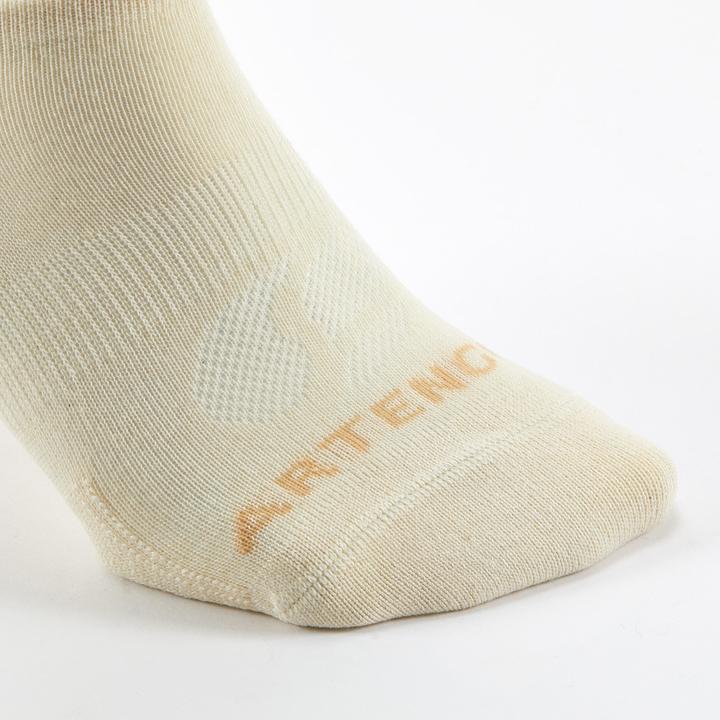 Produktbild Artengo Tennissocken RS 160 Low 3er Pack braun/beige (39, 42)