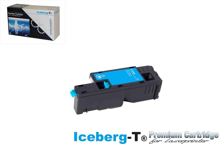 Actual product image Iceberg-T Toner Dell E525W 1'400 pages, cyan (C)