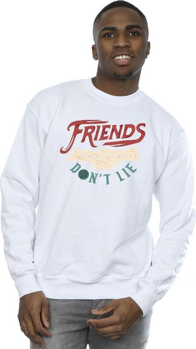 Image du produit Netflix - Sweat STRANGER THINGS FRIENDS DON'T LIE HANDS - Homme (XL)