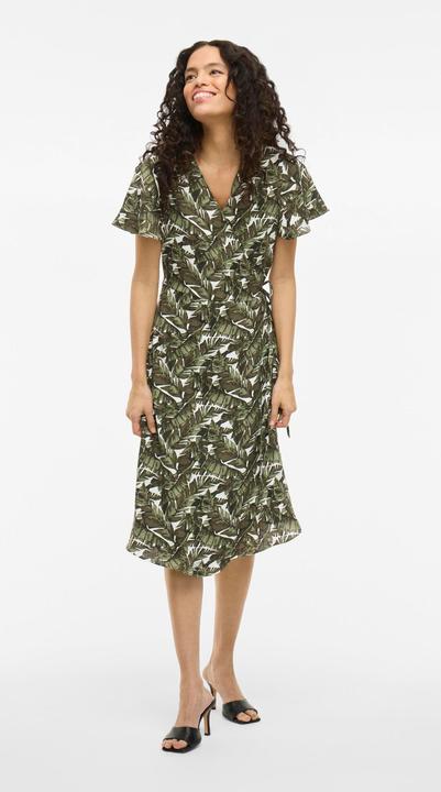 Image du produit Vila Kurzärmeliges Wickelkleid (42)