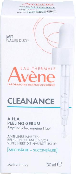 Avène Cleanance A.H.A Peeling-Serum für empfindliche, unreine Haut, 30 ml Lösung (Peeling, 30 ml)