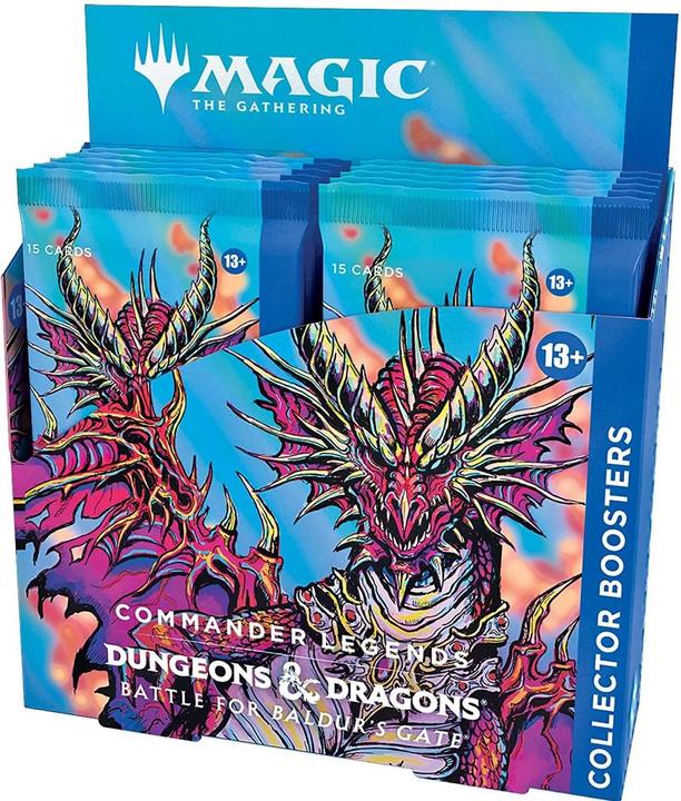 Immagine prodotto Magic the Gathering Comandante Leggende (Inglese, Display del booster)