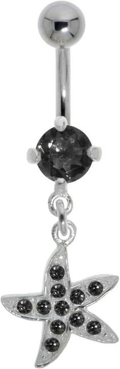Bijouteria Bauchpiercing (Edelstahl, Silber 925, Kristall)