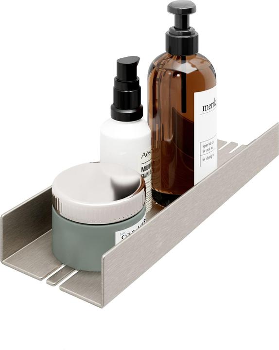 Image du produit Schulte Tablette de douche à coller en finition inox taille S