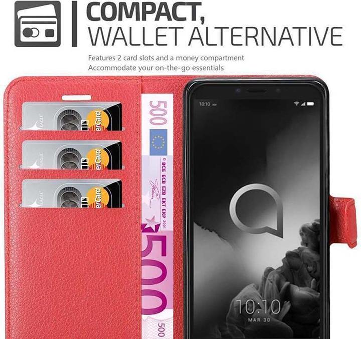Produktbild Cadorabo Book mit Standfunktion Cover (Alcatel 1C (2019))