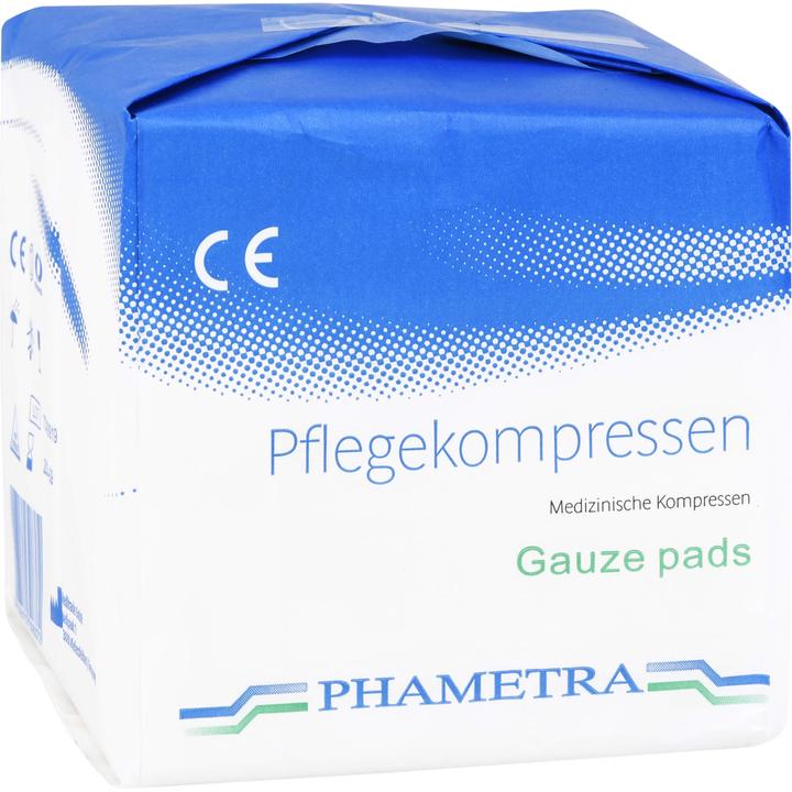Produktbild Phametra Pflegekompressen 10x10cm 4fach unsteril, 100 St KOM