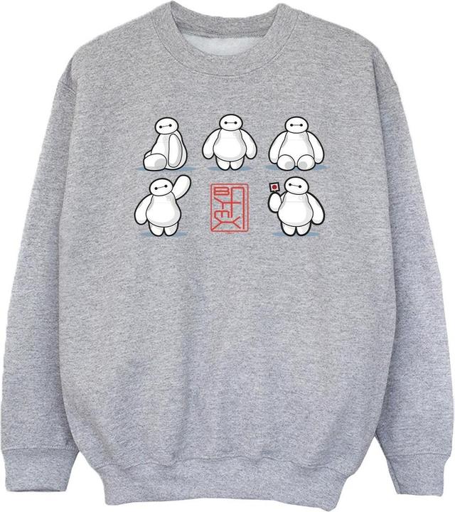Produktbild Disney Big Hero 6 Baymax Many Poses Sweatshirt Mädchen (140, 146)