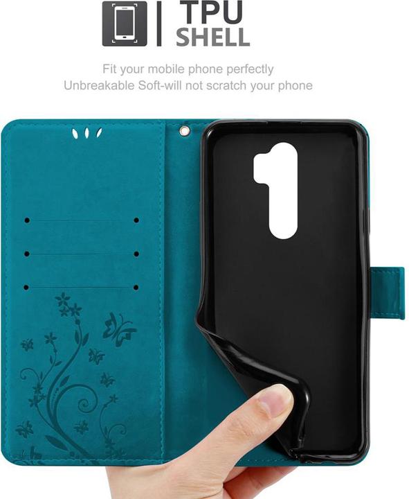 Immagine prodotto Cadorabo Copertina del libro di fiori (Xiaomi Redmi Note 8 Pro)