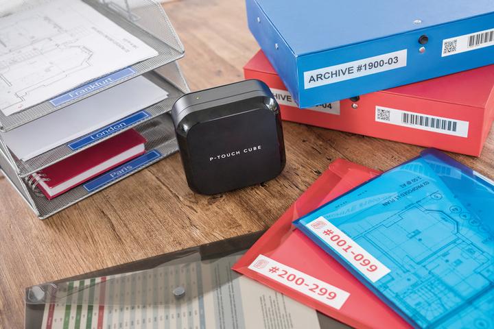 Actual product image Brother P-Touch Cube Plus PT-P710BT