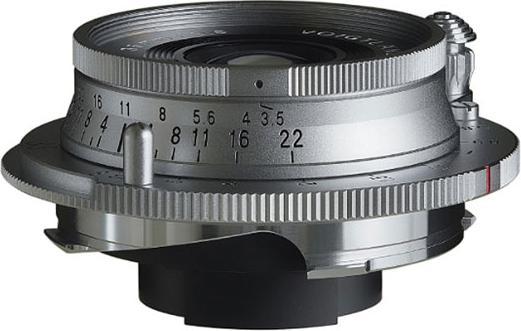 Actual product image Voigtländer Color-Skopar 35mm / 3.5 VM asph. silber