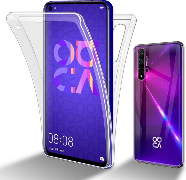 Actual product image Cadorabo TPU Hull 360 Degree Case (Huawei Nova 5T, Honor 20s, Fee 20)