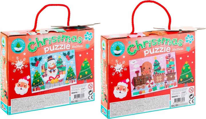 Produktbild Grafix Weihnachtspuzzle (30 Teile)
