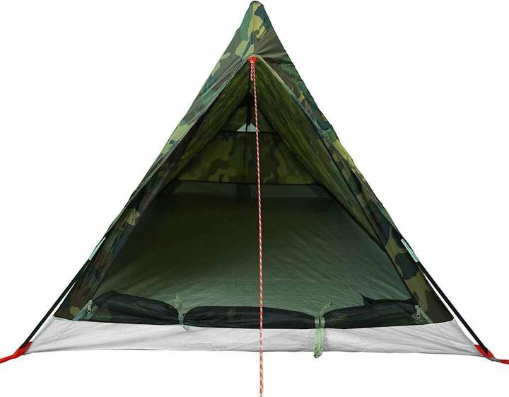 Actual product image VidaXL Camping tent 2 person camouflage pattern waterproof (Dome tent, 1.40 kg, 2 persons)