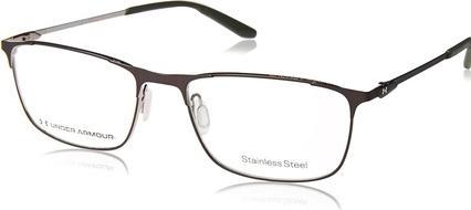 Actual product image Under Armour Men's UA 5015/G Prescription Eyewear Frames Brown 56