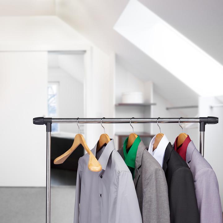 Actual product image Relaxdays Suit Hangers Set of 10, Wide Shoulders (10 x)