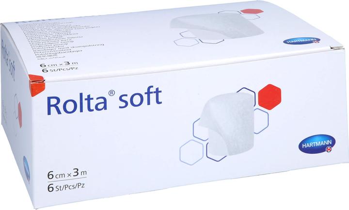 Produktbild Hartmann ROLTA SOFT SYNTH WATTE 3X6, 6 St BIN
