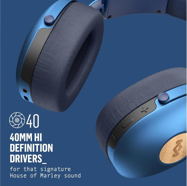 Actual product image House of Marley Positive Vibration XL Denim (24 h, Wireless)